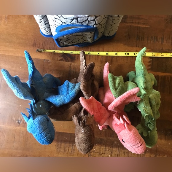 HearthSong Plush Dragon Play Set - Picture 12 of 12